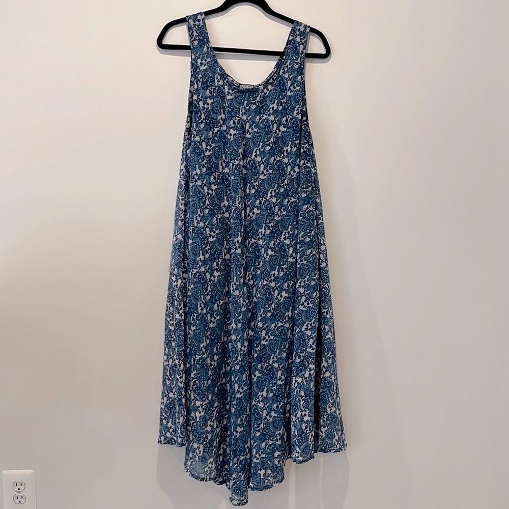 Blue Paisley VINTAGE Highness Dress